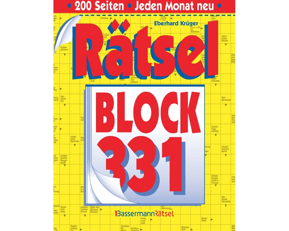 Rätselblock 331 (5 Exemplare à 2,99 €)