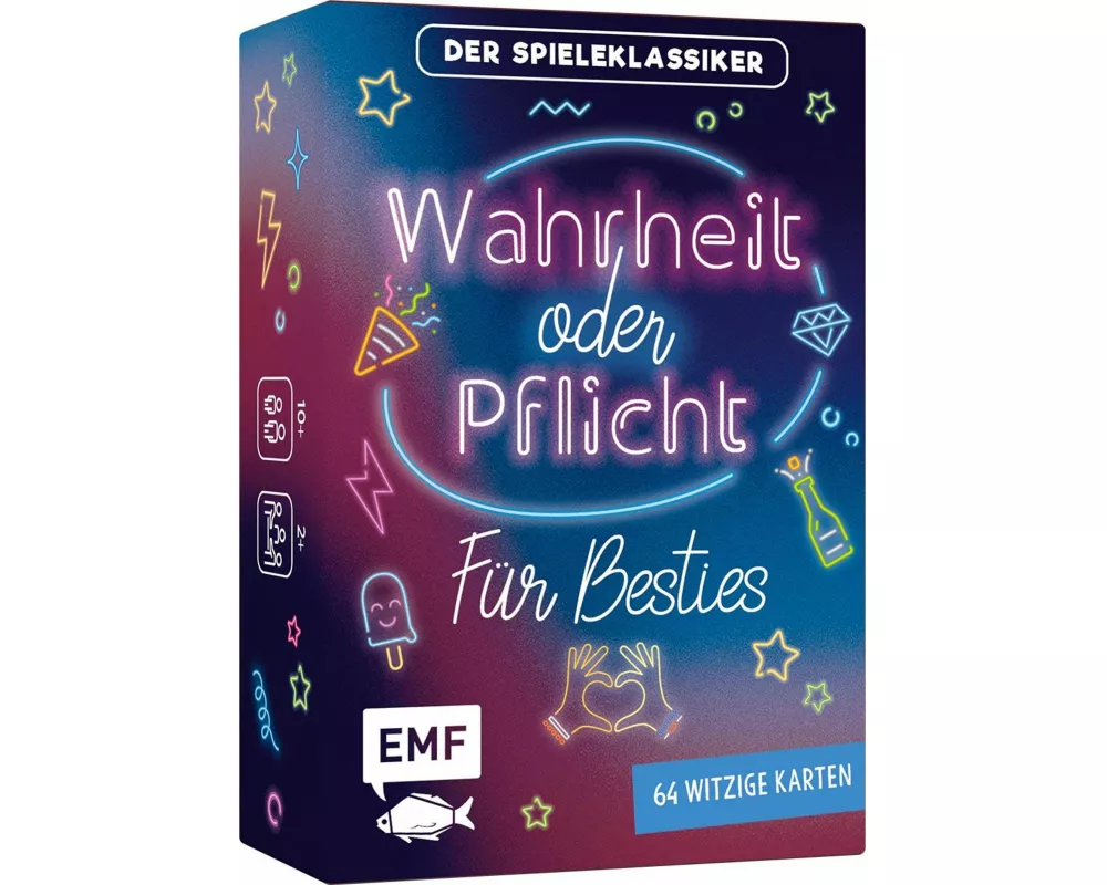 Kartenspiel: Wahrheit oder Pflicht für Besties