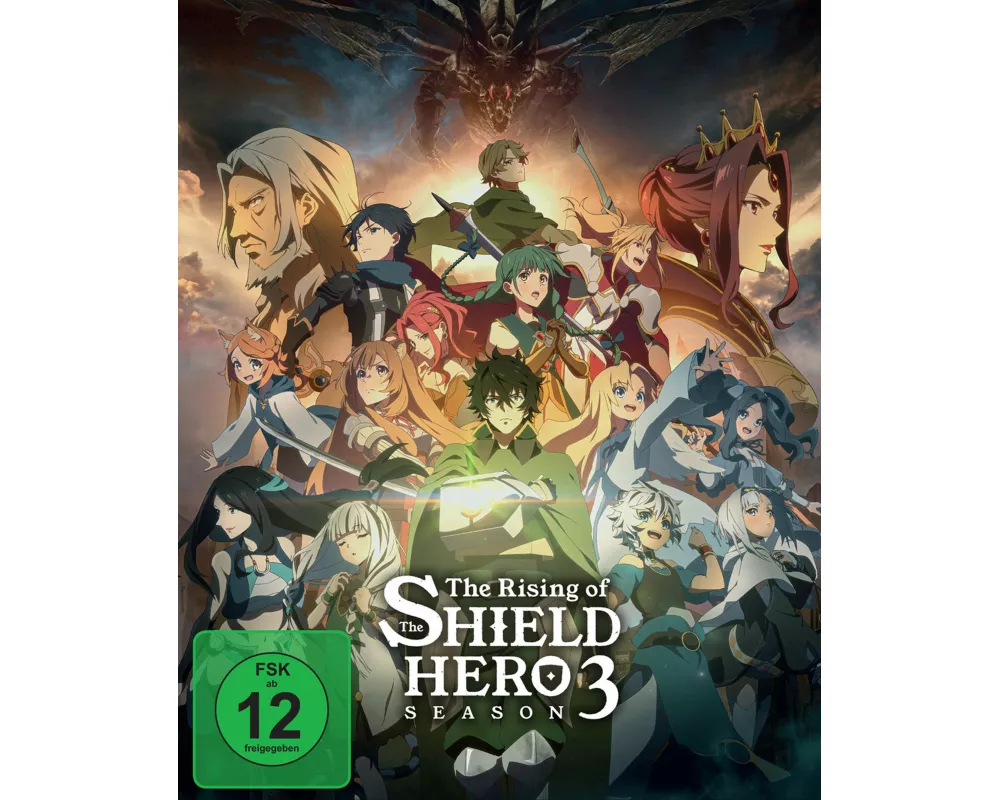 The Rising of the Shield Hero - Staffel 3 - Part 1 - DVD mit Sammelschuber