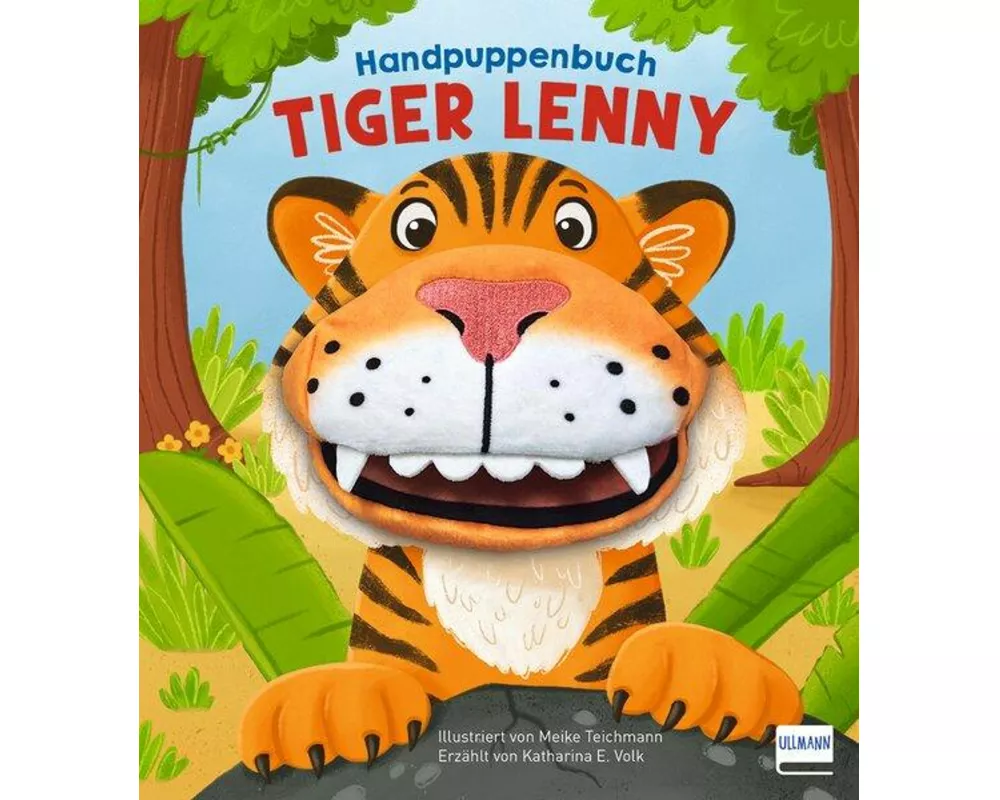 Handpuppenbuch - Tiger Lenny