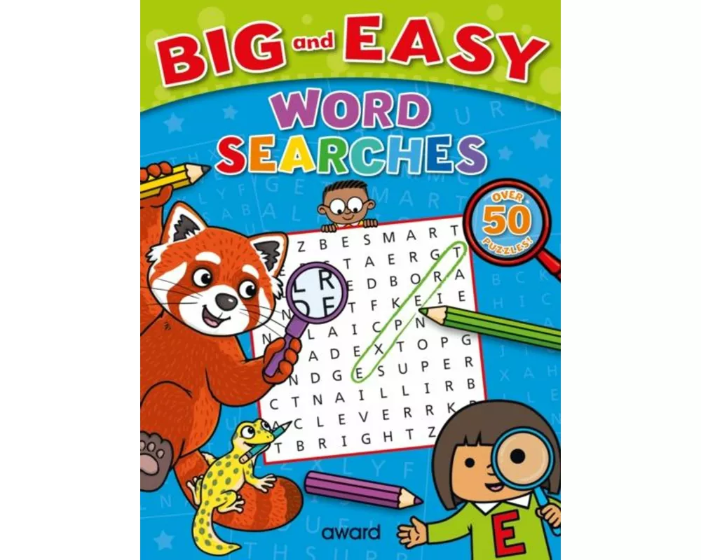 Big and Easy Word Searches: Red Panda