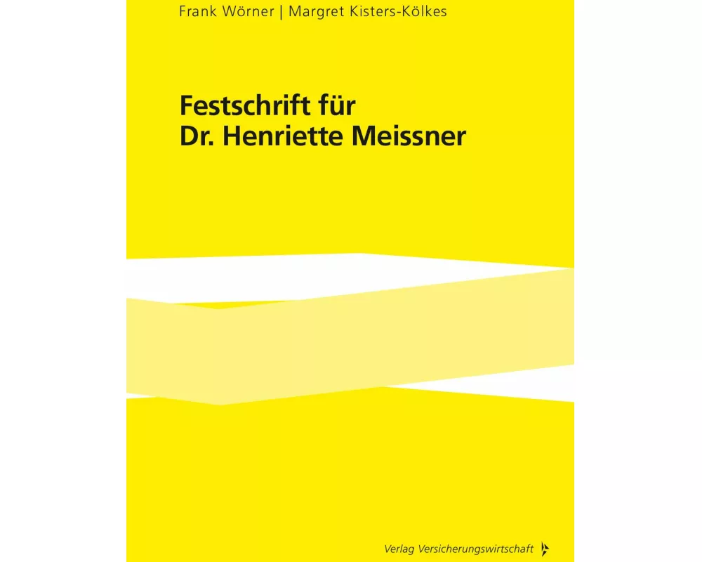 Festschrift für Dr. Henriette Meissner