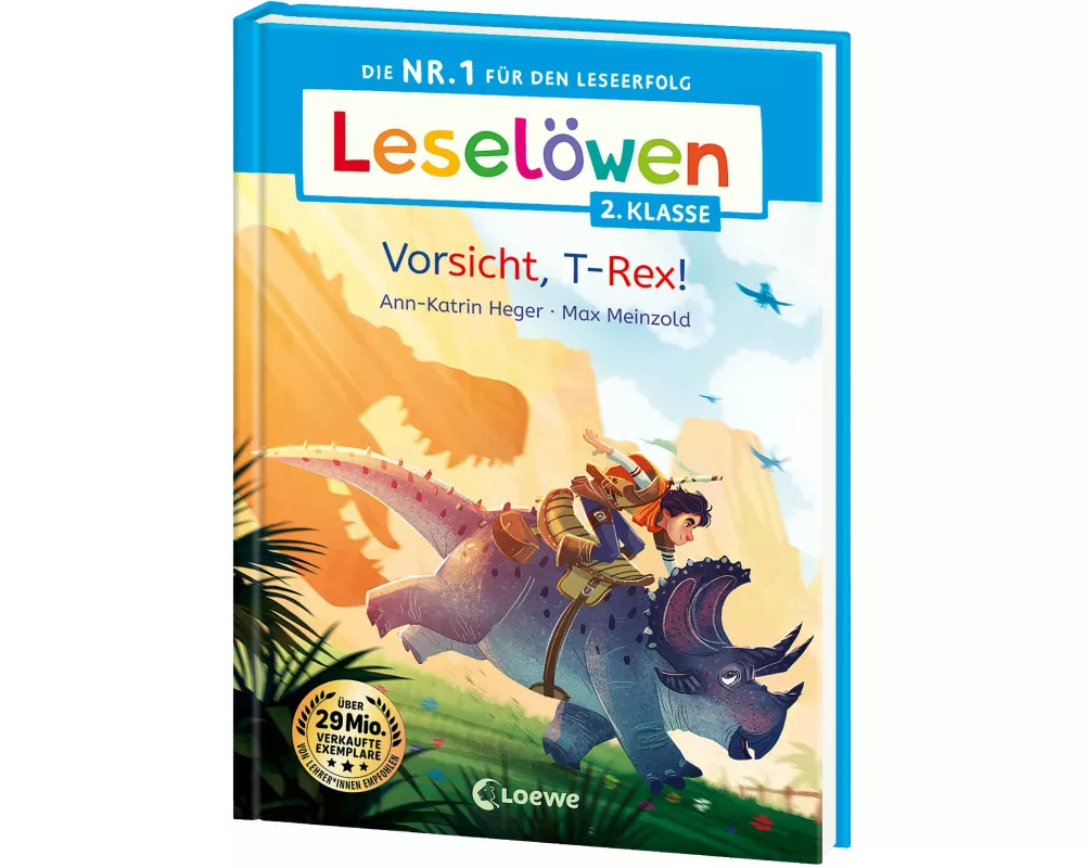 Leselöwen 2. Klasse - Vorsicht, T-Rex!