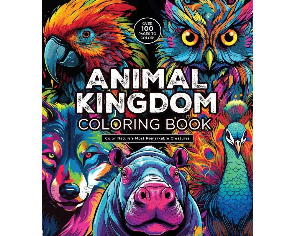 Animal Kingdom Coloring Book