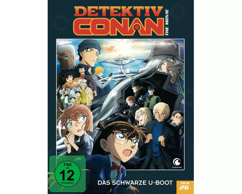 Detektiv Conan - 26. Film: Das schwarze U-Boot - DVD - Limited Edition