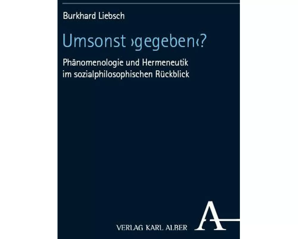 Umsonst ›gegeben‹?