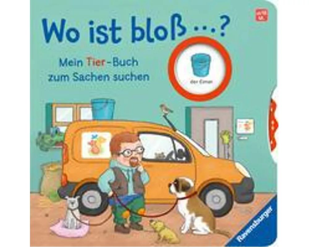 Wo ist bloß …? - Mein Tier-Buch zum Sachen suchen
