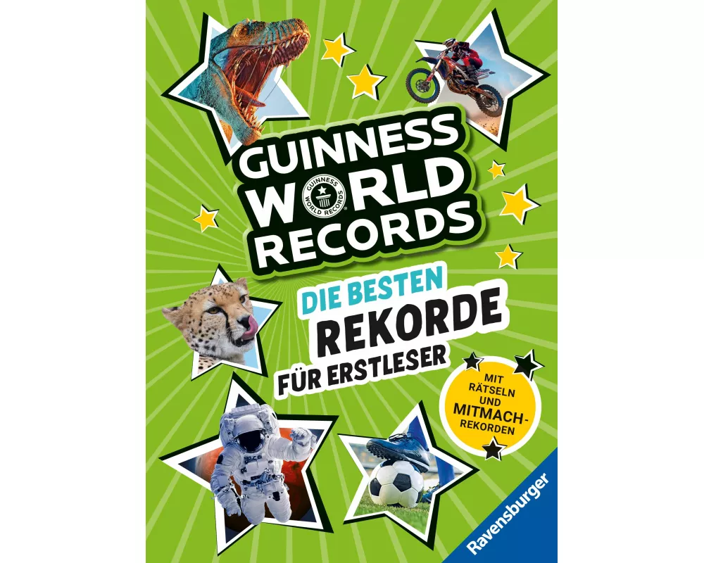 Guinness World Records für Erstleser - Die besten Rekorde für Erstleser