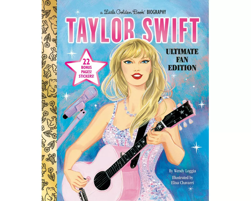 Taylor Swift Ultimate Fan Edition Little Golden Book Biography