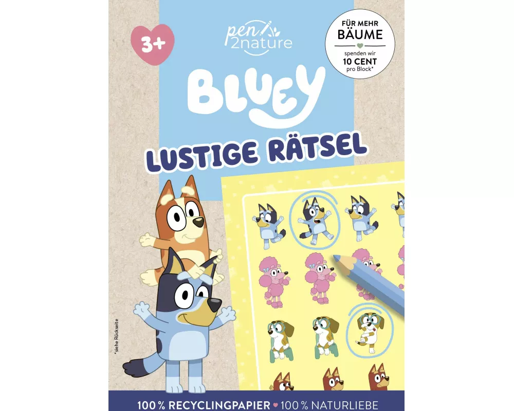Bluey - Lustige Rätsel