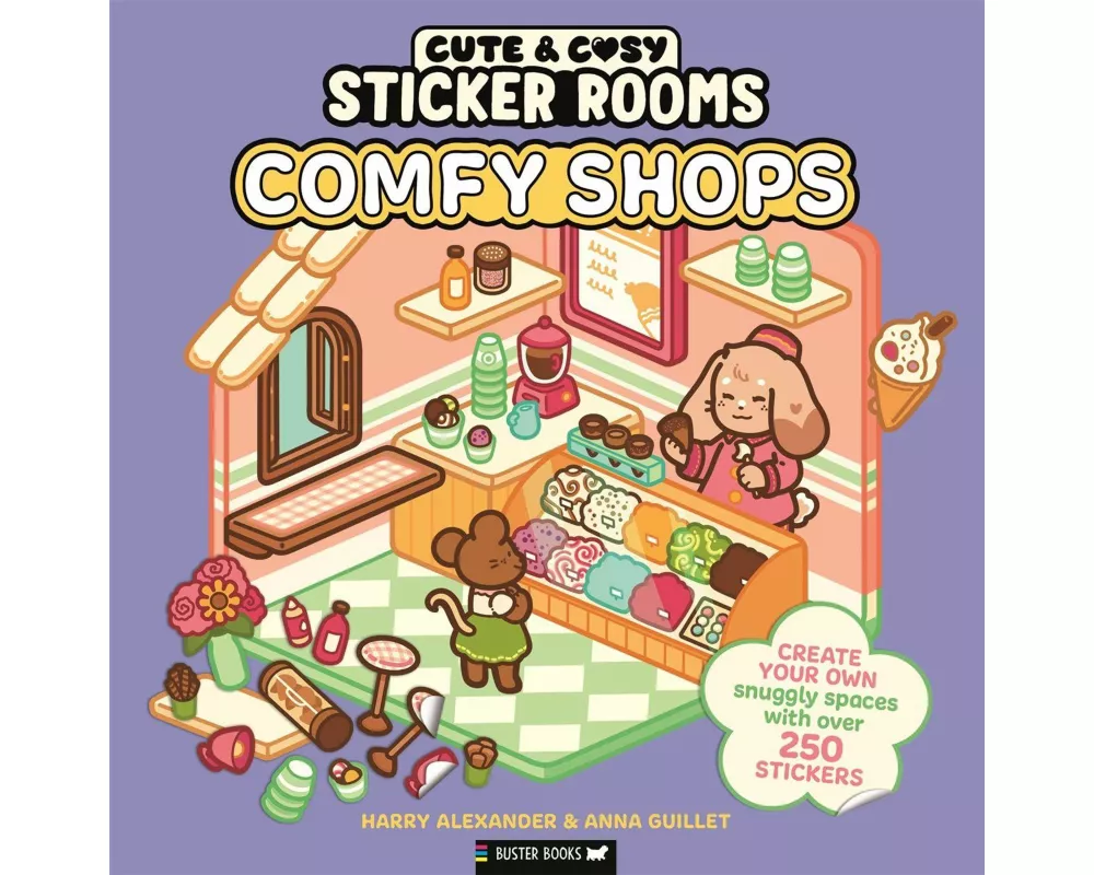 Sticker Rooms: Comfy Shops