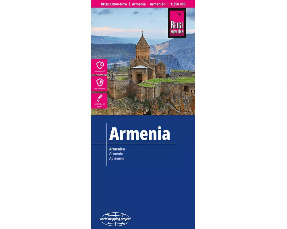 Reise Know-How Landkarte Armenien / Armenia (1:250.000)