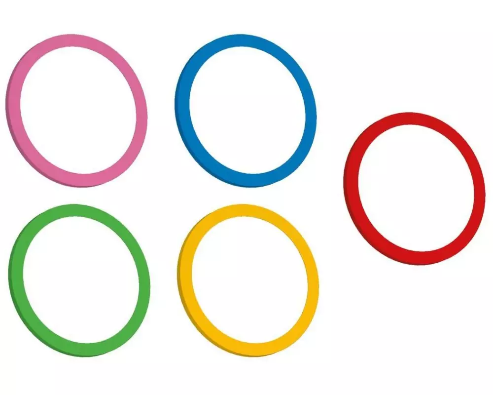 Bachmann Zierring PIX Set, 5 Stück