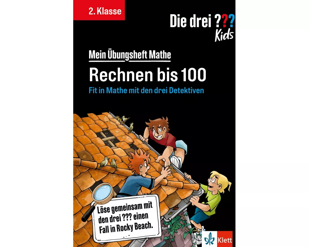 Die drei ??? Kids: Mein Übungsheft Mathe 2. Klasse - Rechnen bis 100