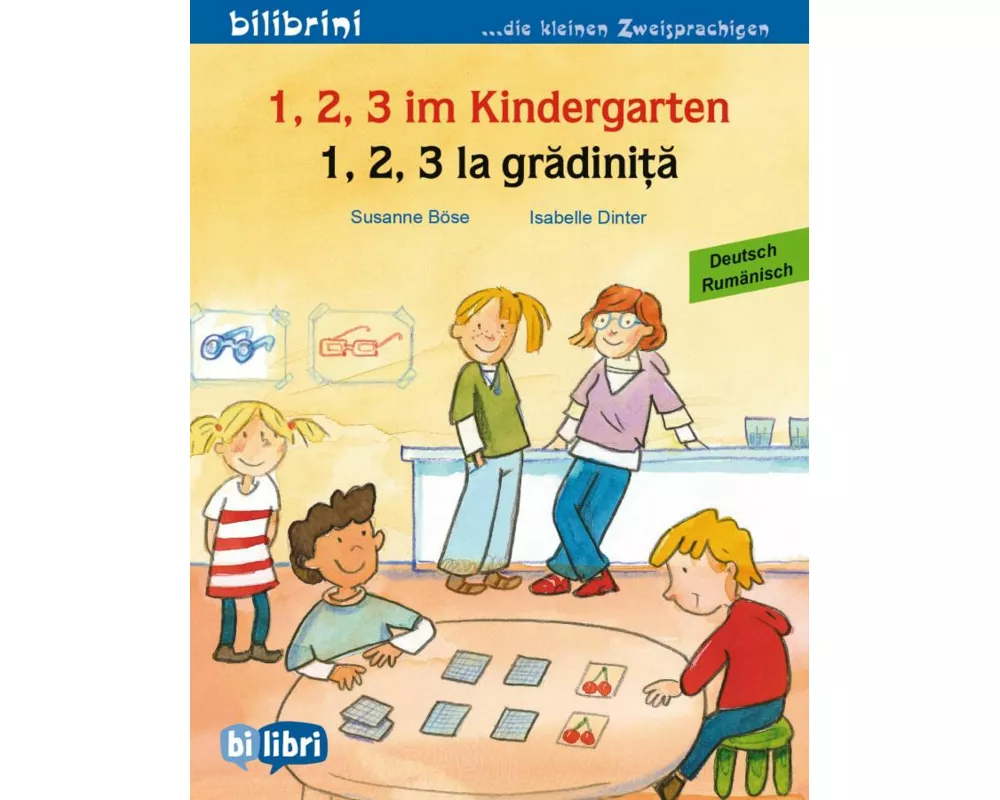 1, 2, 3 im Kindergarten (Deutsch-Rumänisch)