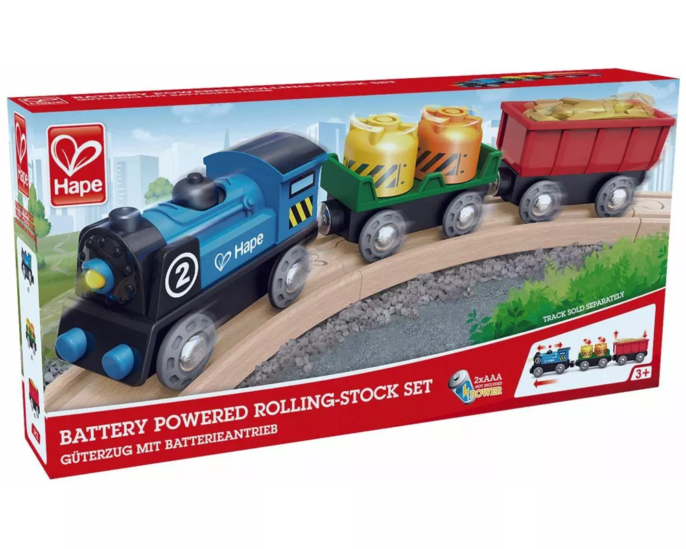 Hape - Güterzug mit Batterieantrieb