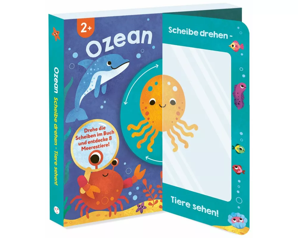 Scheibe drehen - Tiere sehen! Ozean