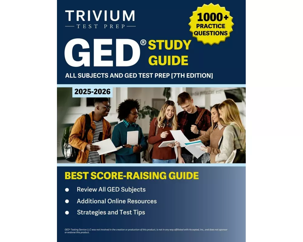 GED Study Guide 2025-2026 All Subjects
