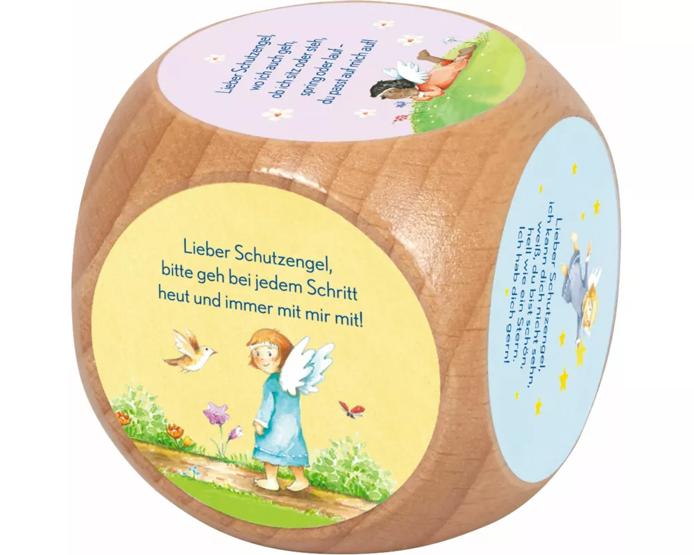 Gebetswürfel – Behüte mich, lieber Schutzengel