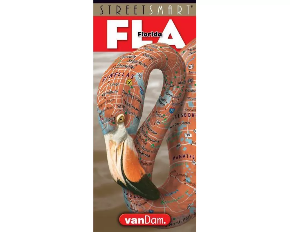 Streetsmart Florida Map by Vandam