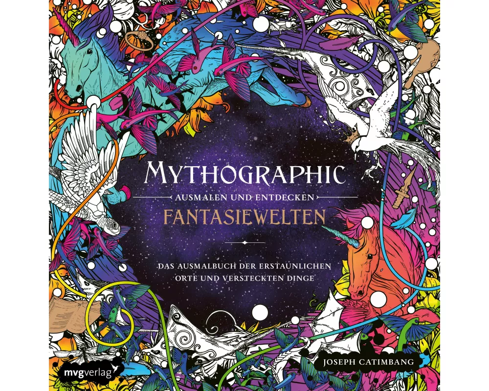 Mythographic – Ausmalen und Entdecken – Fantasiewelten