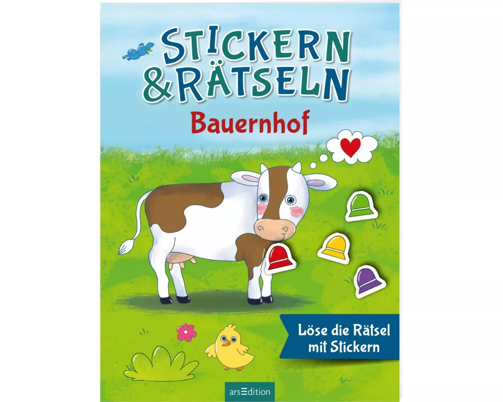 Stickern & Rätseln – Bauernhof