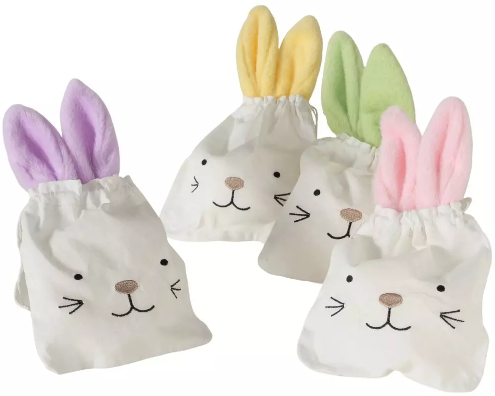 Boltze Geschenkbeutel Hase assortierte Farb-Auslieferung