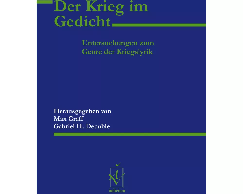 Der Krieg im Gedicht