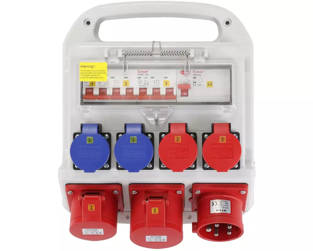 Schönenberger Baustromverteiler Wandstromverteiler 32A IP44/IP55