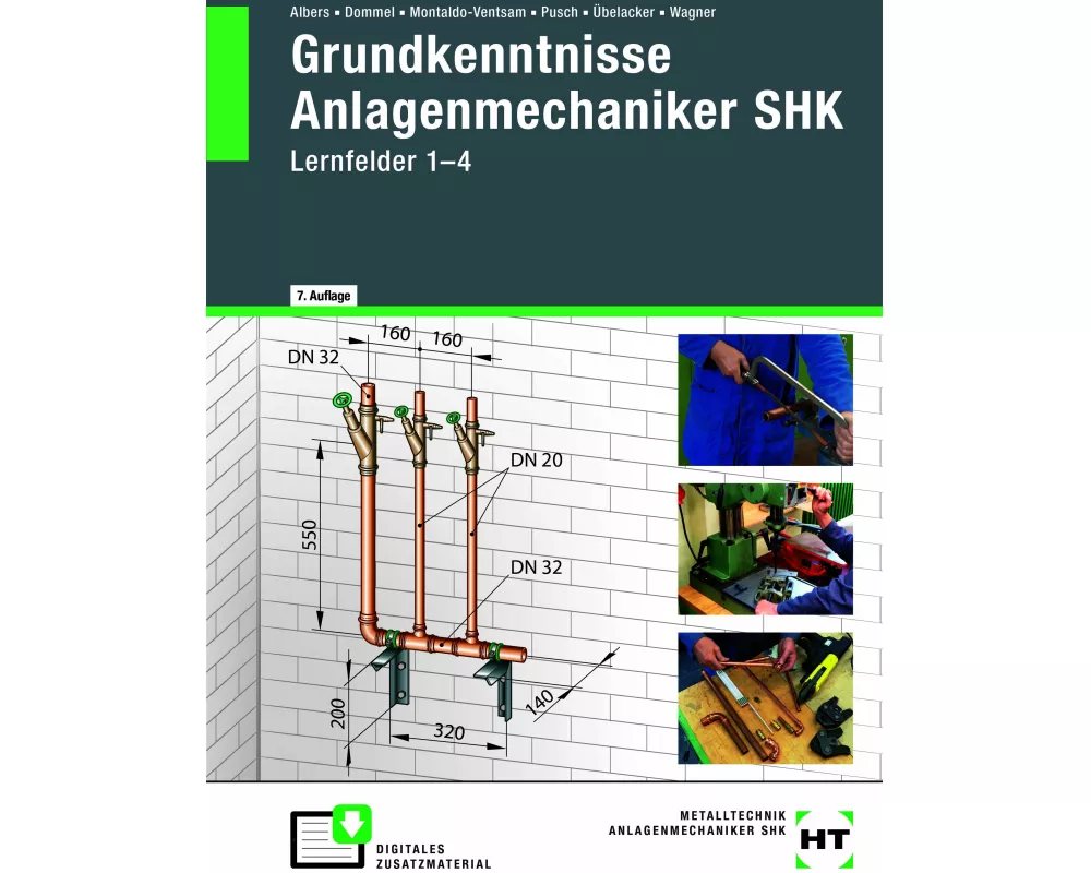 eBook inside: Buch und eBook Grundkenntnisse Anlagenmechaniker SHK