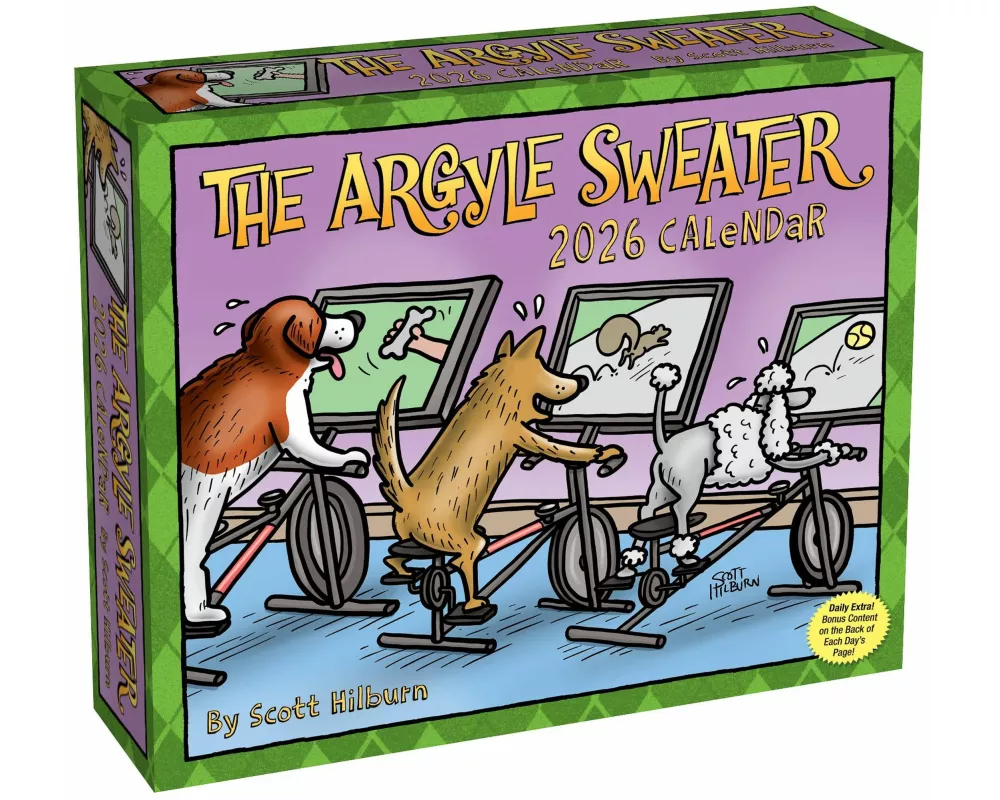 The Argyle Sweater 2026 Day-to-Day Calendar