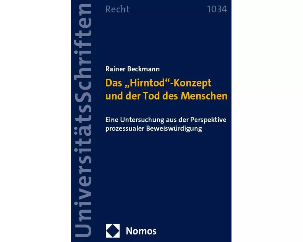 Das „Hirntod“-Konzept und der Tod des Menschen