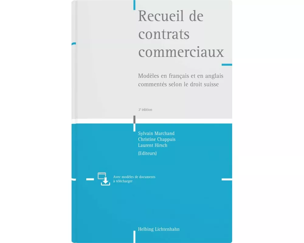 Recueil de contrats commerciaux