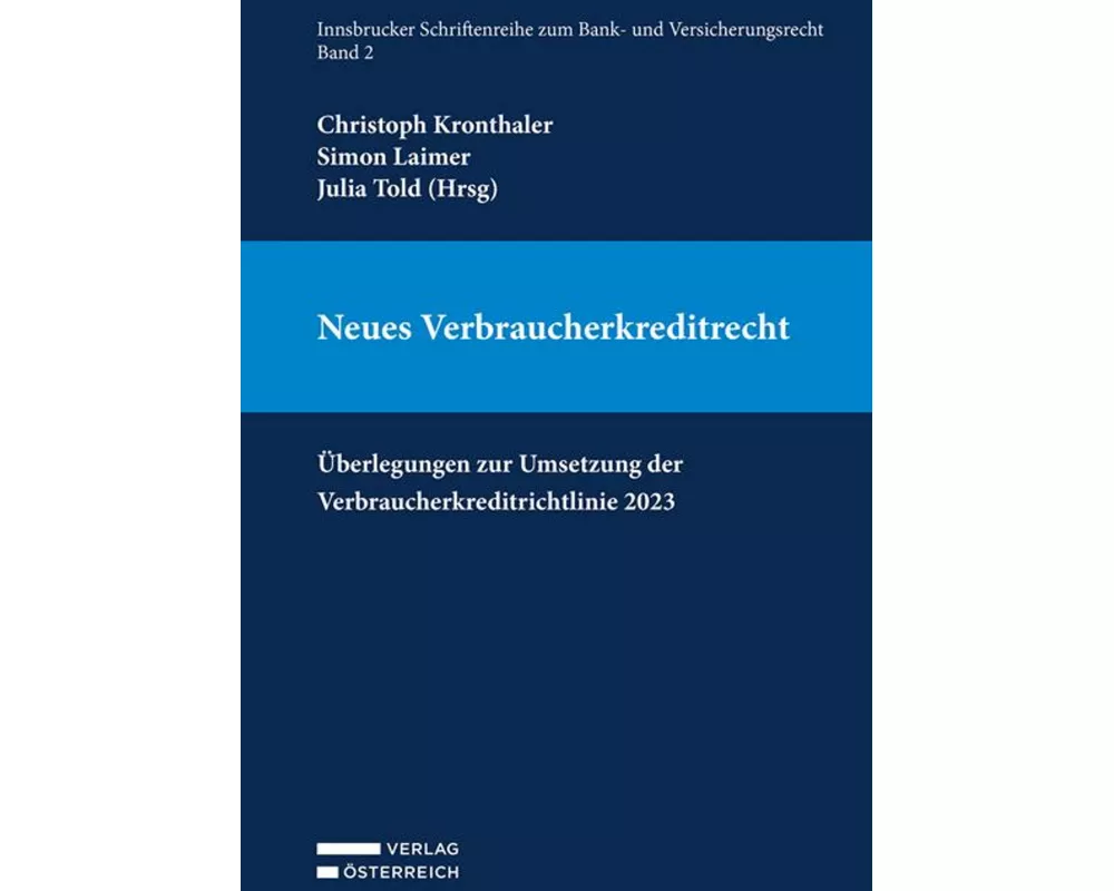 Neues Verbraucherkreditrecht