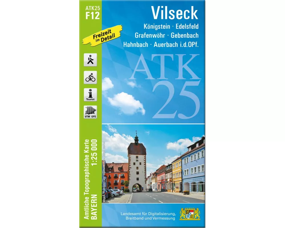 ATK25-F12 Vilseck (Amtliche Topographische Karte 1:25000)