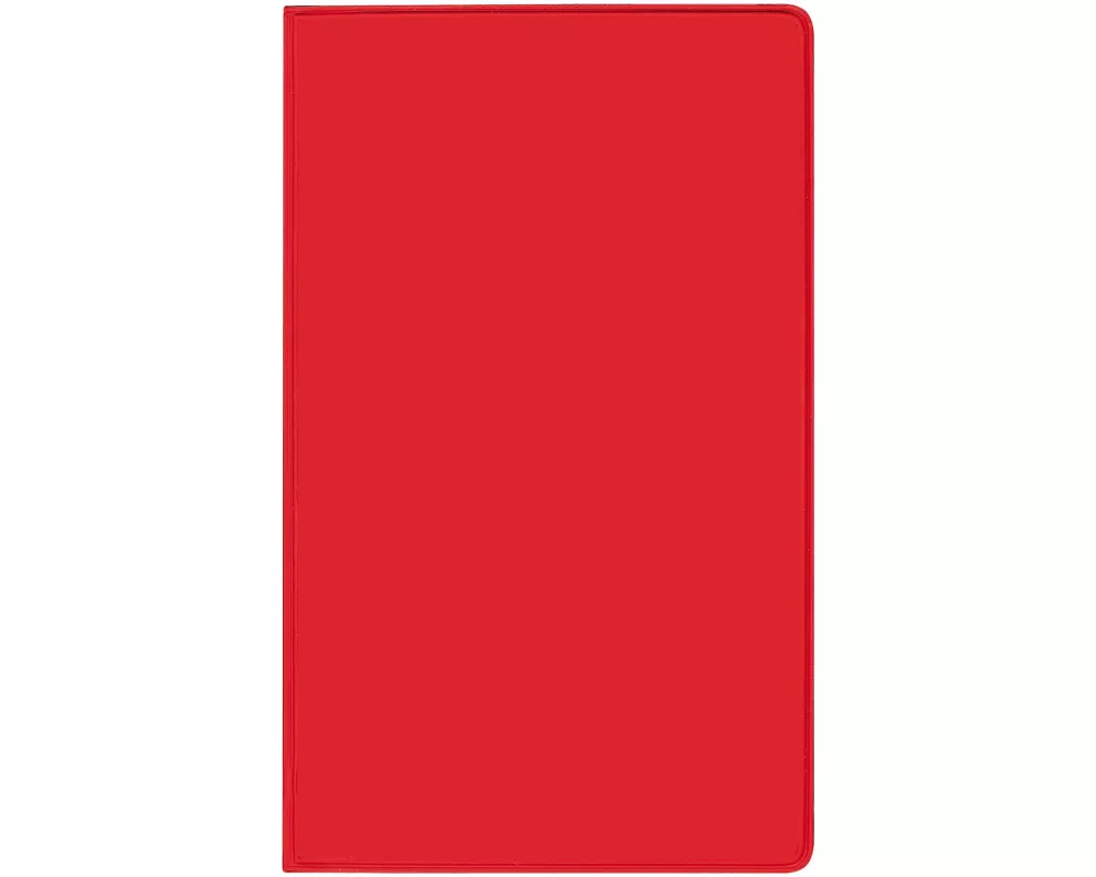 Taschenkalender Saturn Leporello PVC rot 2026