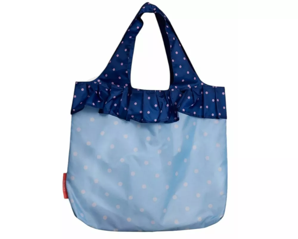Easy Bag Volant Dots blue