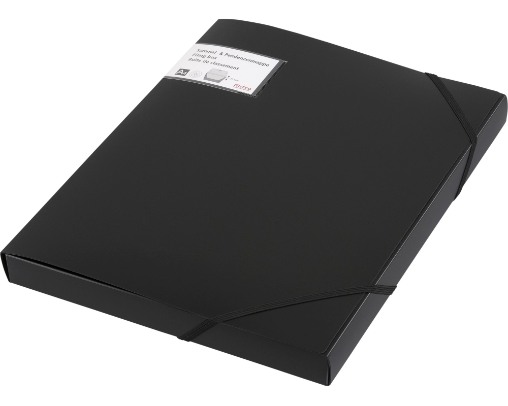 DUFCO Sammelbox A4 51500.03653 schwarz 2.5cm