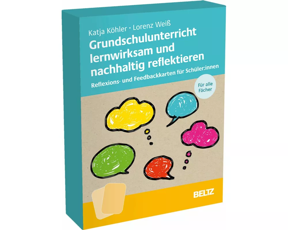 Kartenset Grundschulunterricht lernwirksam und nachhaltig reflektieren
