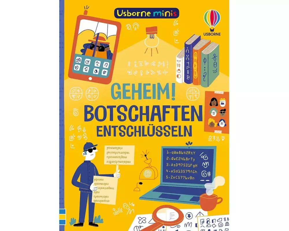 Usborne Minis: Geheim! Botschaften entschlüsseln