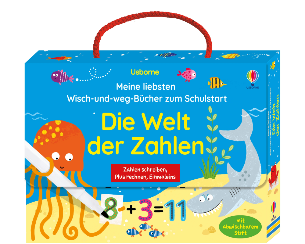 Meine liebsten Wisch-und-weg-Bücher zum Schulstart: Die Welt der Zahlen