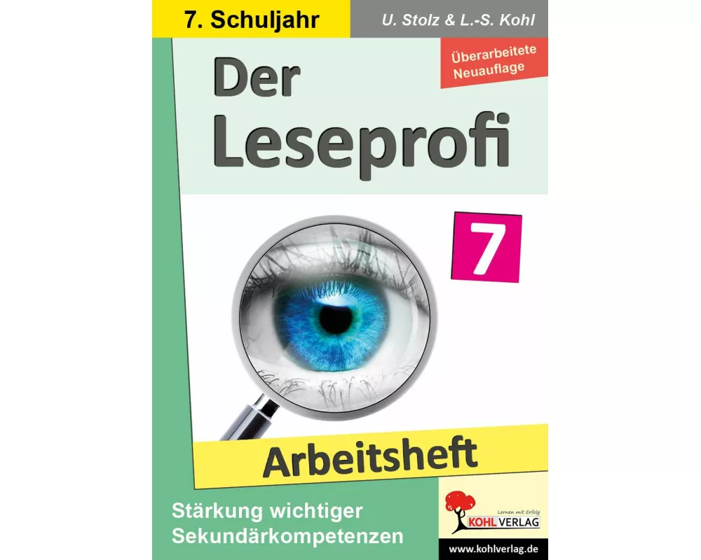 Der Leseprofi / Arbeitsheft - Fit durch Lesetraining / Klasse 7