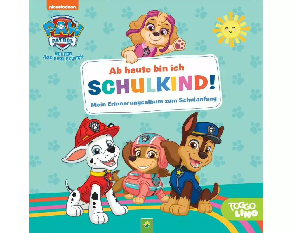 Paw Patrol: Ab heute bin ich Schulkind! Mein Erinnerungsalbum zum Schulanfang