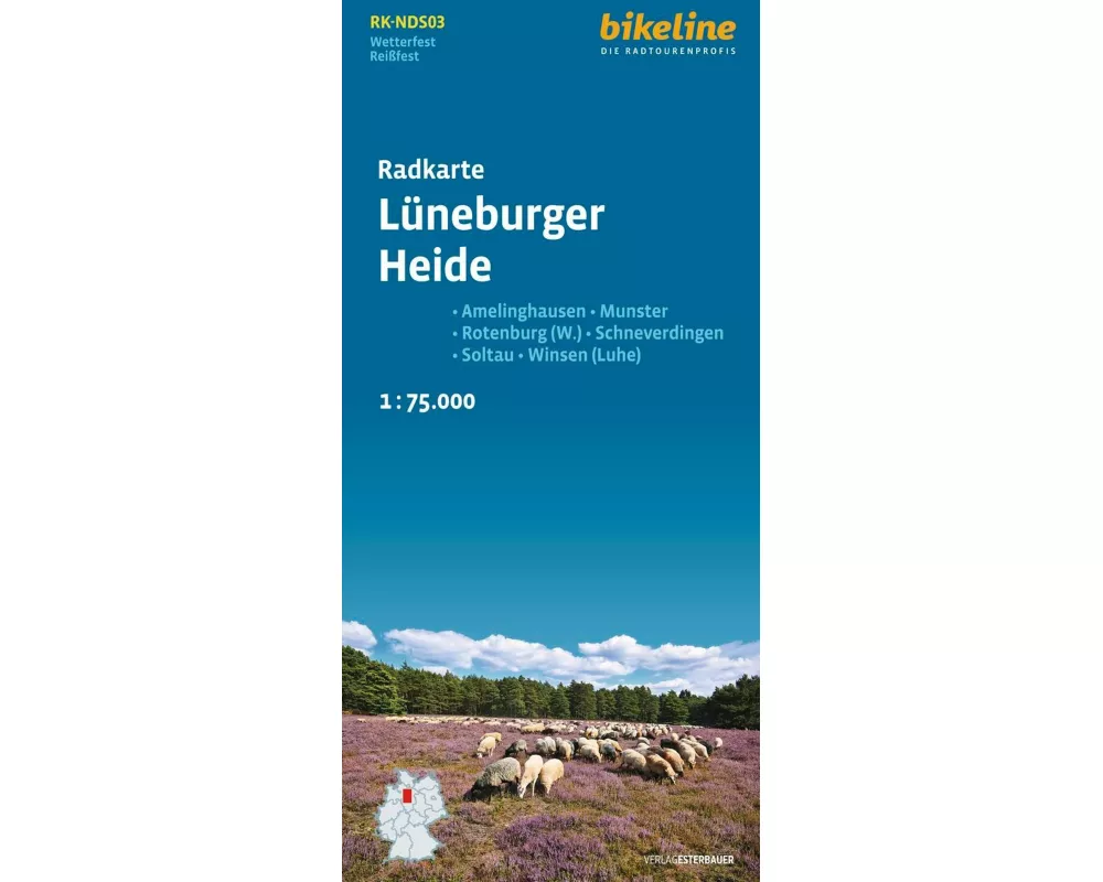 Radkarte Lüneburger Heide