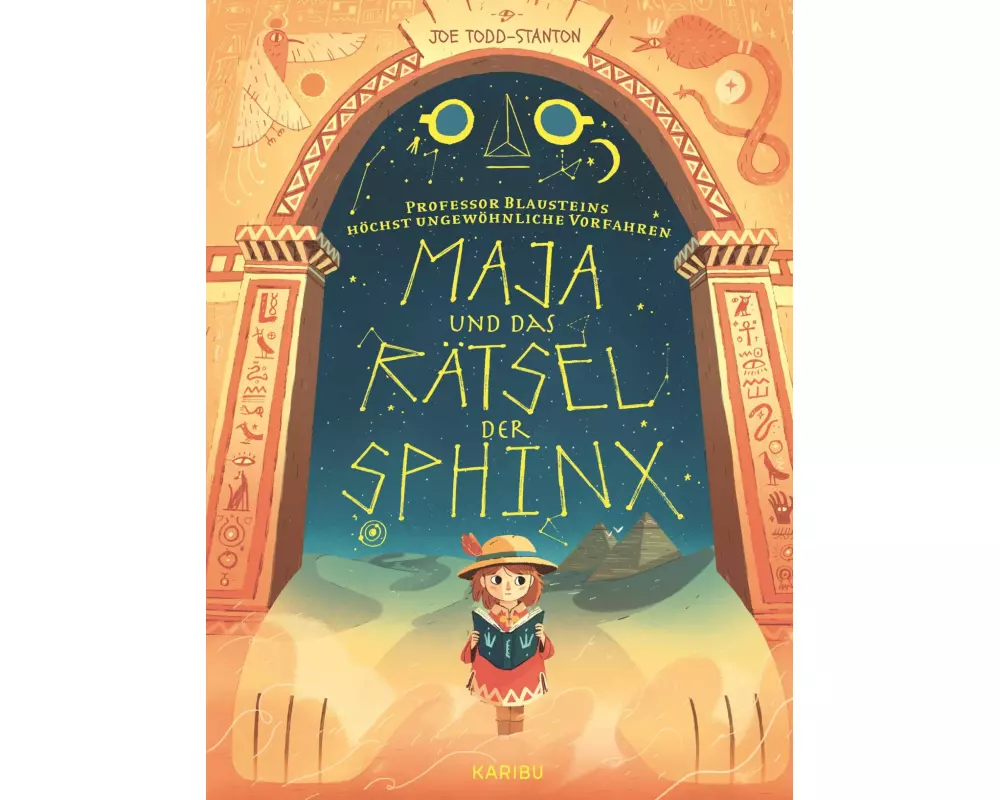 Professor Blausteins höchst ungewöhnliche Vorfahren (Band 3) – Maja und das Rätsel der Sphinx