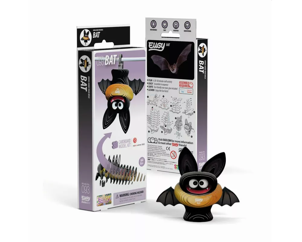 EUGY - 3D Bastelset Fledermaus