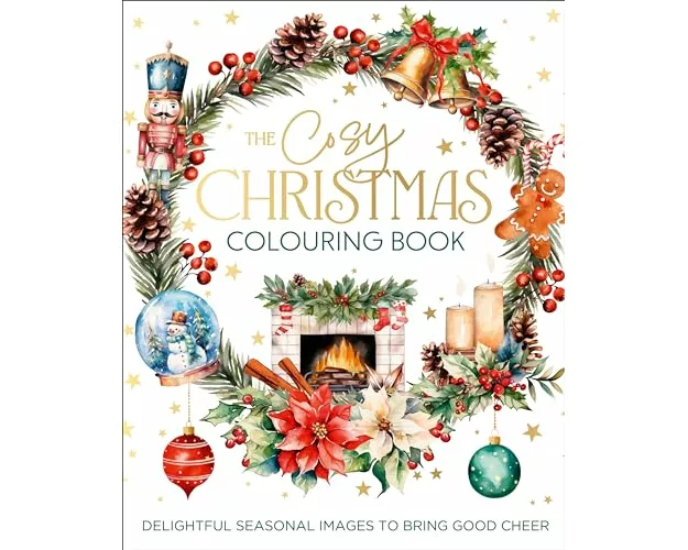 The Cosy Christmas Colouring Book