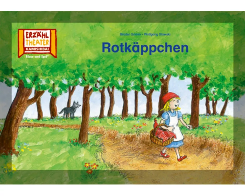 Rotkäppchen / Kamishibai Bildkarten