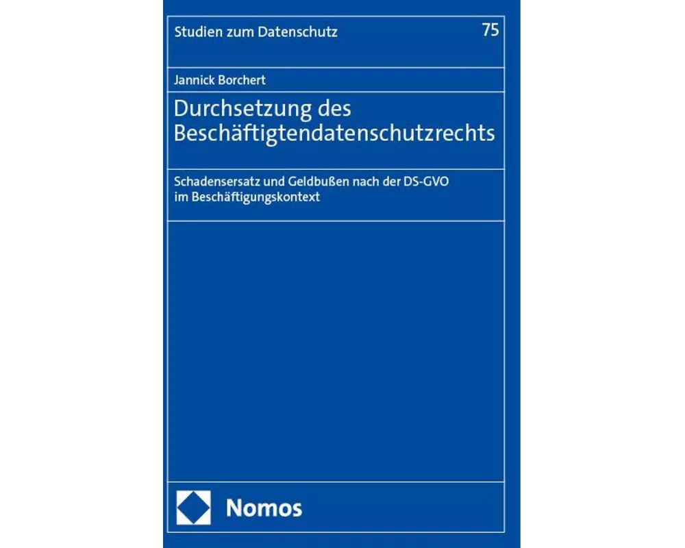 Durchsetzung des Beschäftigtendatenschutzrechts