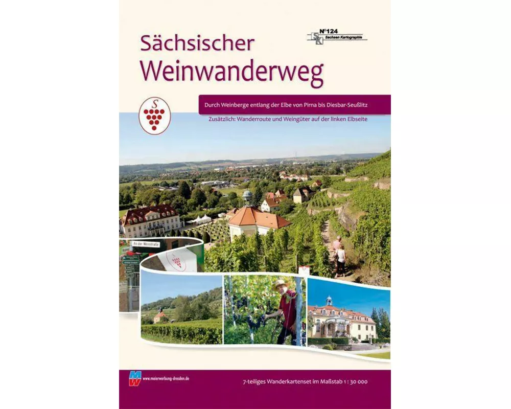 Wandertourenführer Sächsischer Weinwanderweg